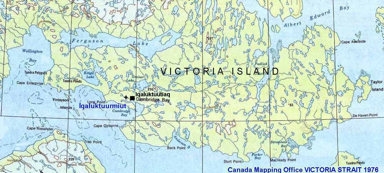 Iqaluktuurmiut Inuit Portal sites